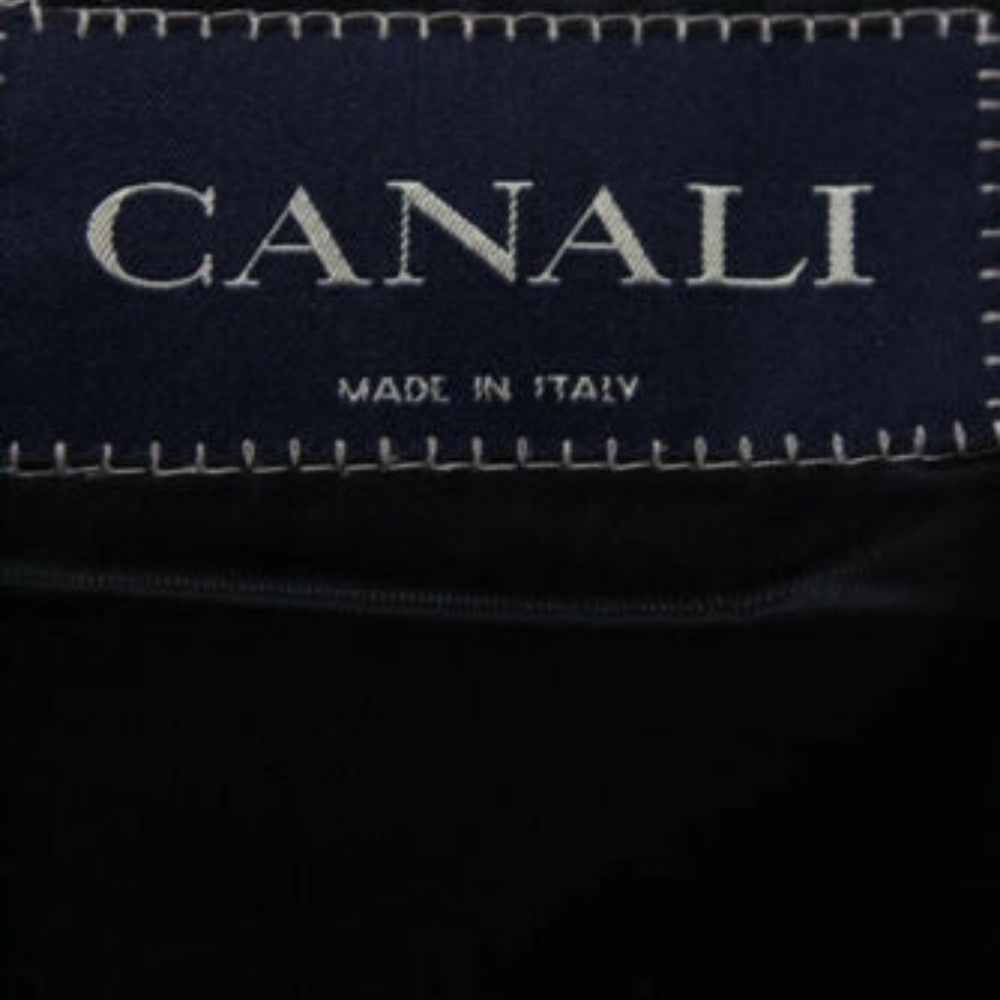 Canali Wool Three Button Double Collared Blazer 54 - image 6